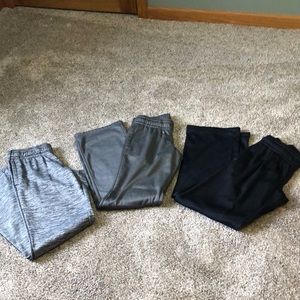 Set of 3 Size Small Under Armour pants